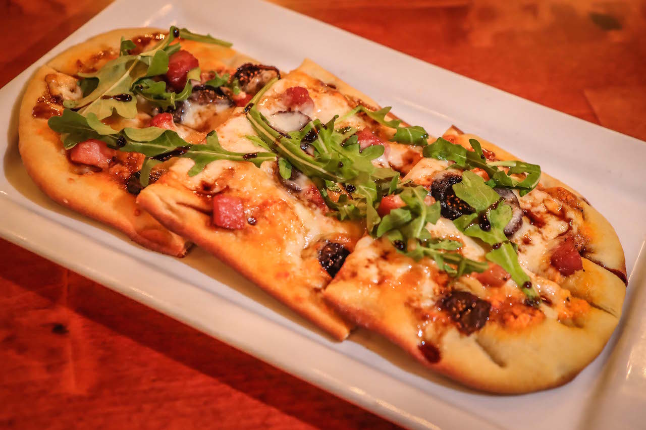 Fig & Balsamic Flatbread at Storie Street Grille in Blowing Rock NC