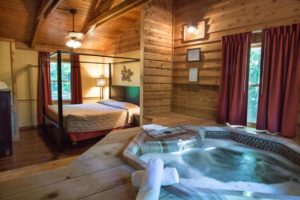 Interior of Forrest Hills Resort Cabins in Dahlonega GA