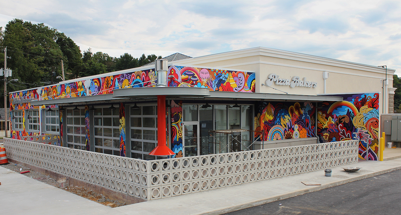 Mellow Mushroom Pizza restaurant in Roanoke VA