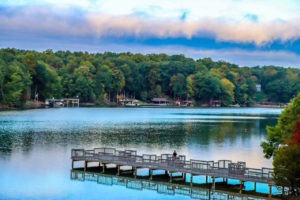 VA Things to Do - Sunrise on Smith Mountain Lake in Virginia