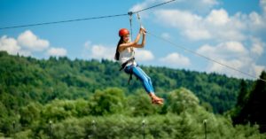 ziplining in Georgia