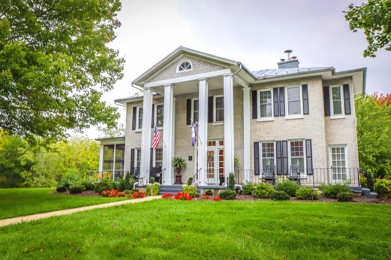 Exterior at Steeles Tavern Manor B&B in Lexington VA