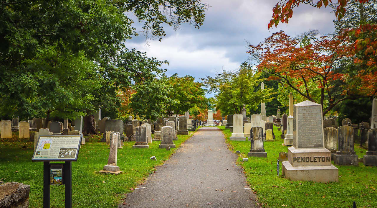 Oak Grove Cemetery in Lexington VA