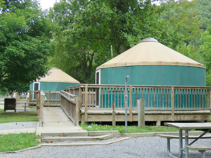 Hungry Mother Camping- Yurts