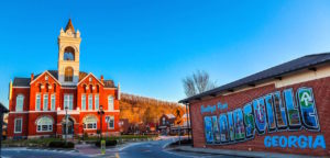 Mural in Downtown Blairsville GA