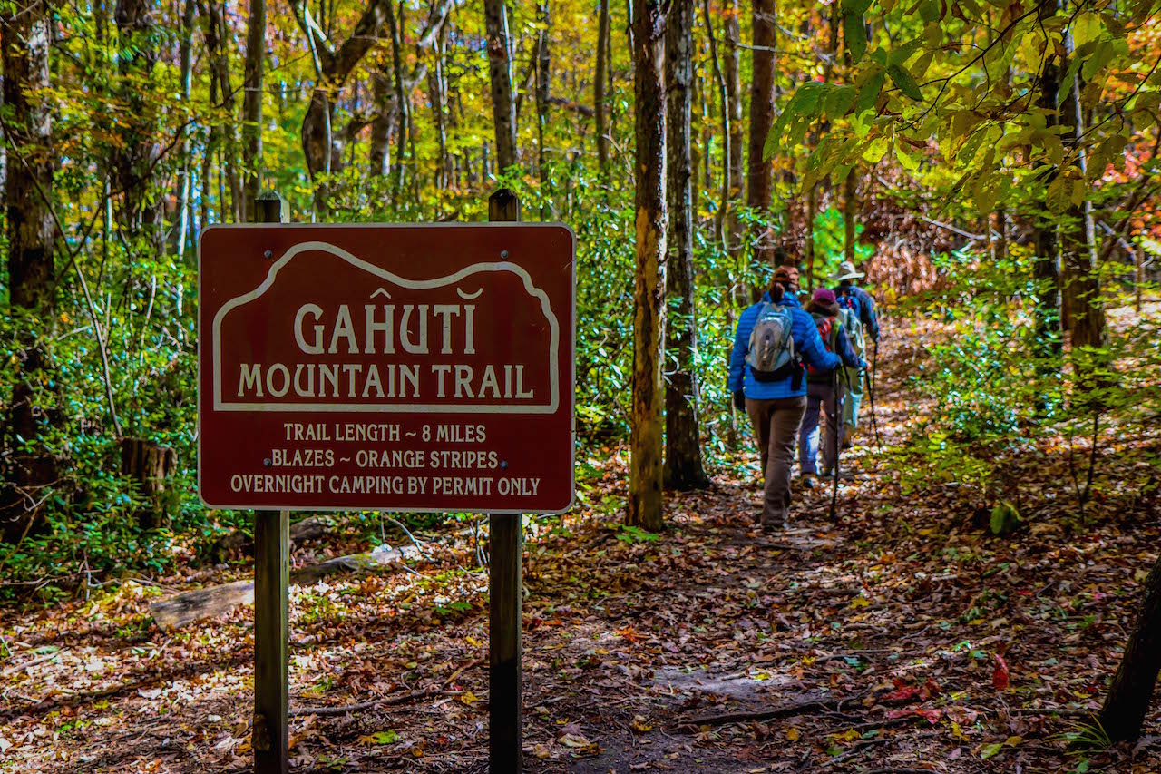 Hiking the Gahuti Mountain Trail at Fort Mountain State Park