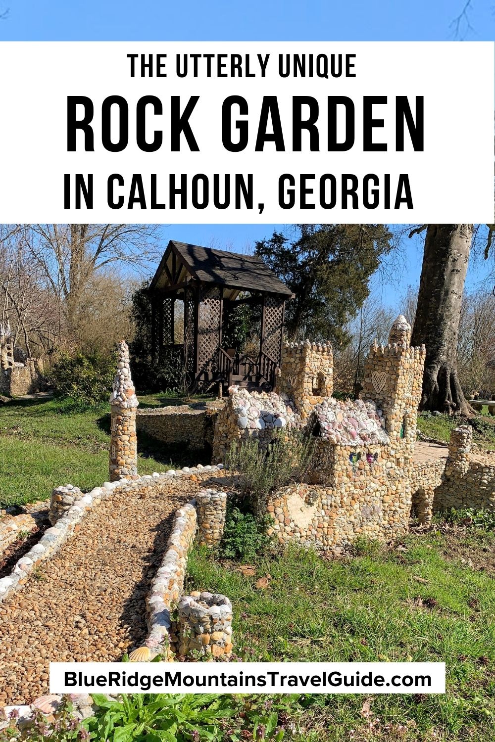 Exploring the utterly unique Rock Garden in Calhoun GA, one of the coolest free things to do in North Georgia. Includes history and photos. | calhoun ga | calhoun georgia | rock garden calhoun | rock garden calhoun ga | the rock garden calhoun ga | city of calhoun ga | city of calhoun georgia | things to do in Georgia | North Georgia mountains | free things to do in North Georgia | fun things to do in North Georgia with kids