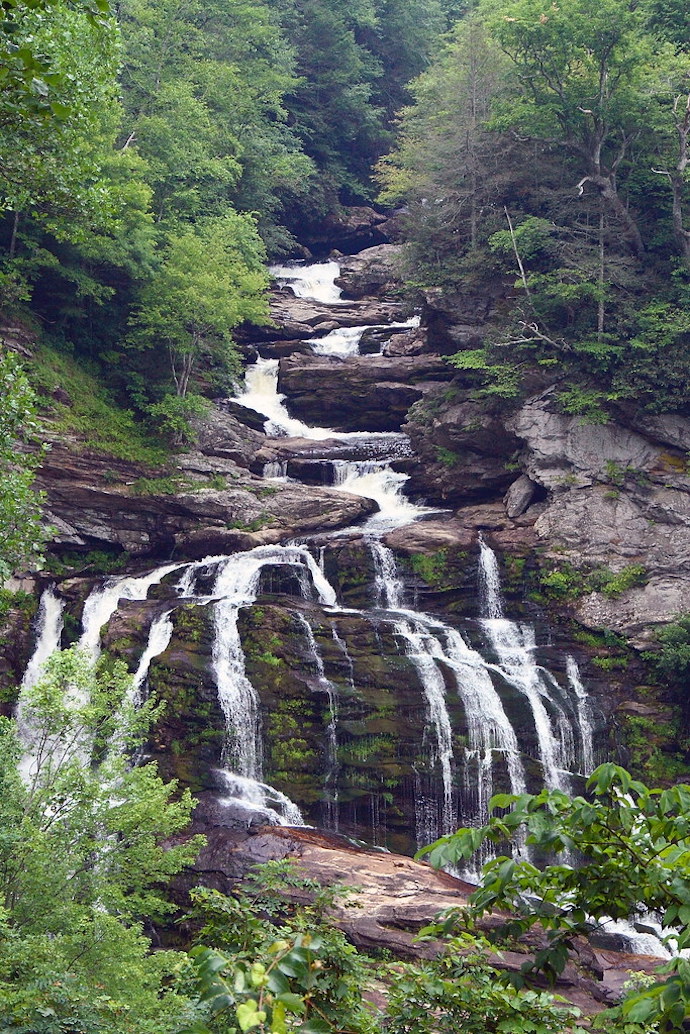 50 NC Waterfalls - Cullasaja Falls