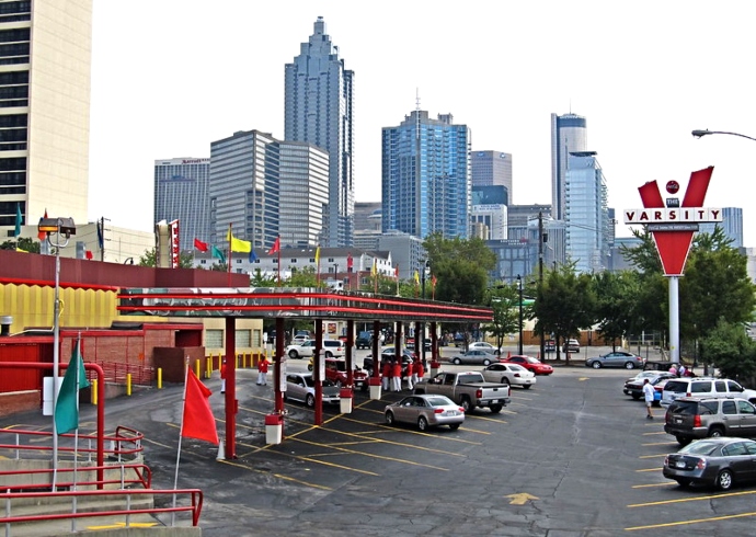 Interesting Facts About Georgia - The Varsity Restaurant
