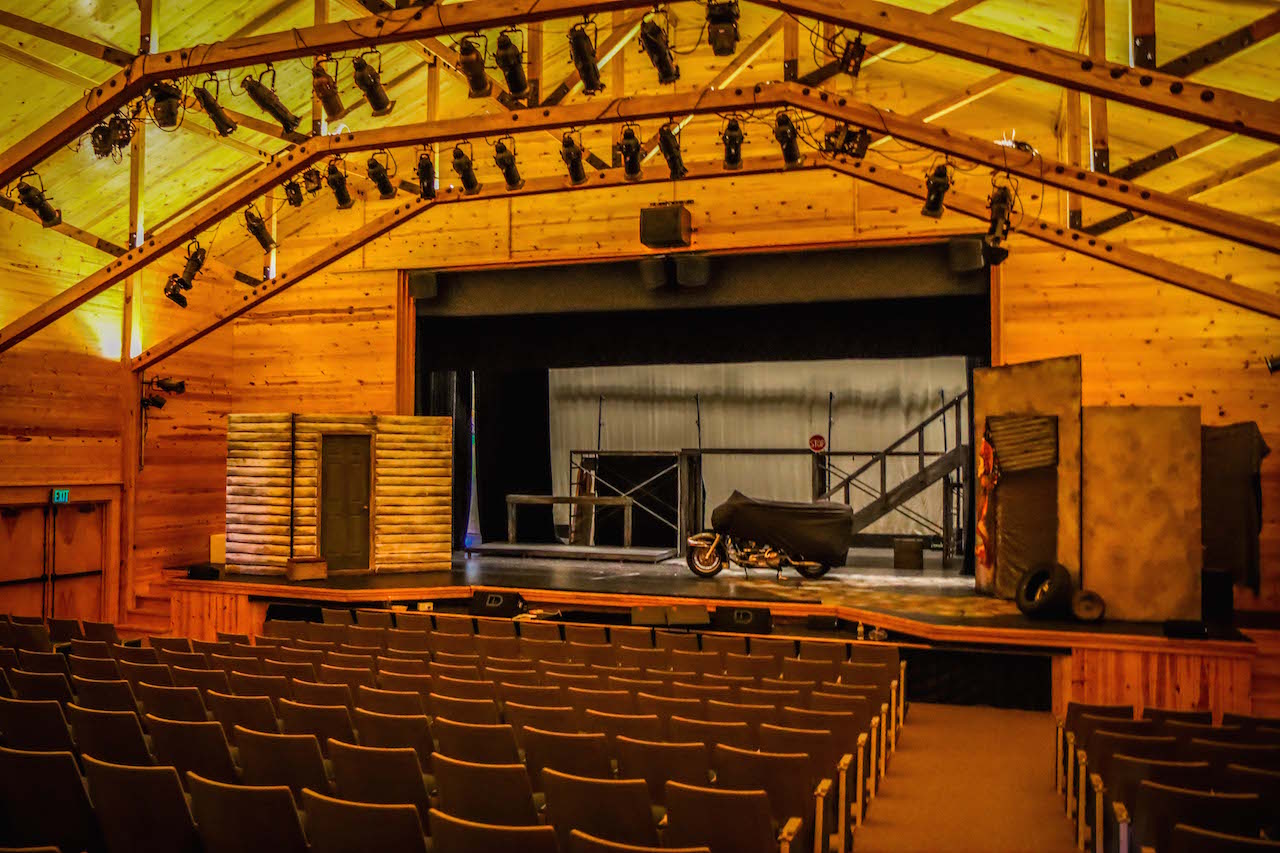 Interior of Haywood Arts Regional Theater in Waynesville NC