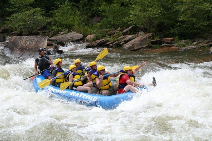 Ocoee Rafting - white water rafting Tennessee