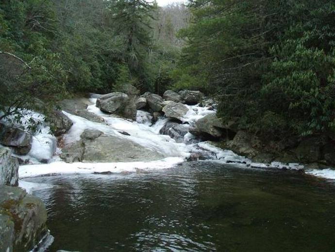 NC Swimming Holes - Upper Creek Falls