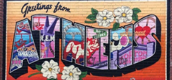 Places to go in Georgia - Wall art in Athens GA