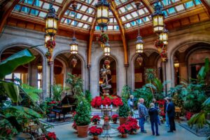Atrium - Biltmore Christmas in Asheville NC