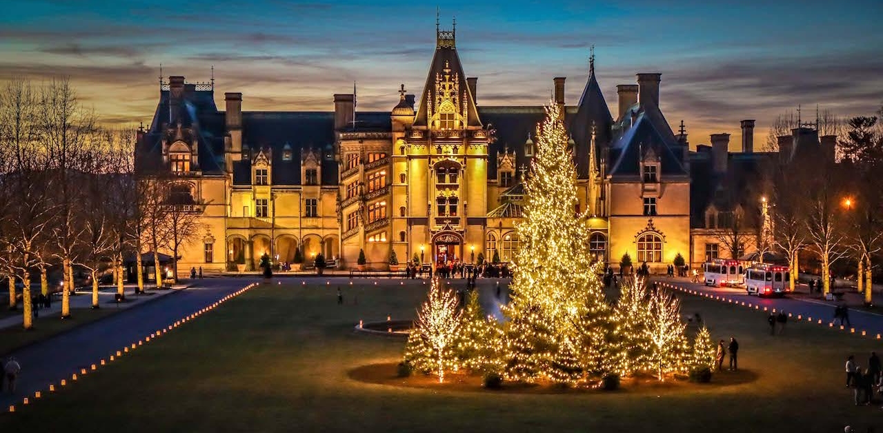 Inside the Biltmore House Christmas in Asheville NC - Blue Ridge ...