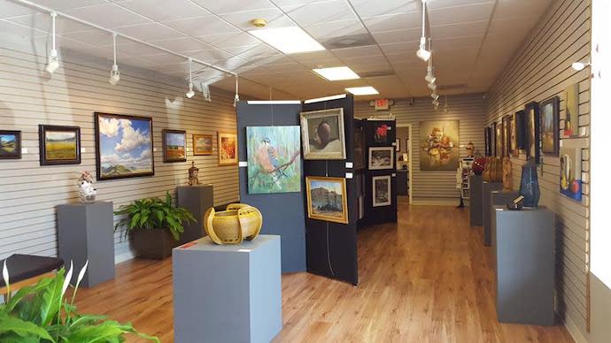 Gallery at the Gilmer Arts Center in Ellijay GA