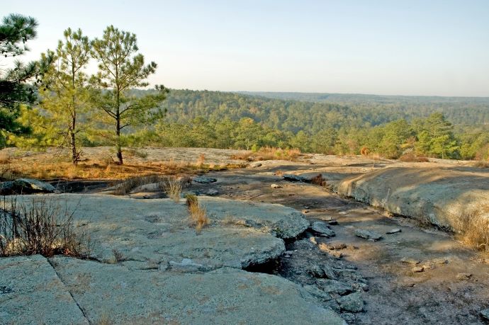 Atlanta trails - Panola Mountain State Park