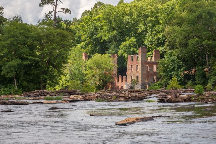 Hikes near Atlanta -Sweetwater Creek State Park Ruins