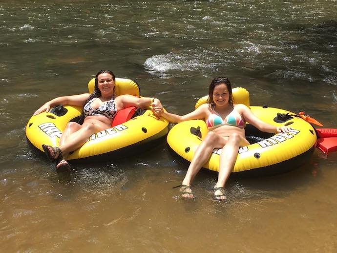 Tubing with the Cartecay River Experience in Ellijay GA