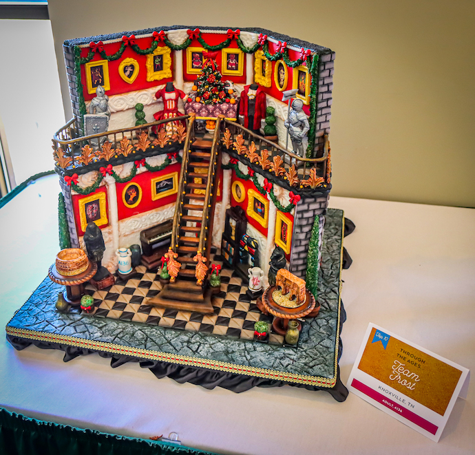Adult Top 10 Entry at National Gingerbread Competition at Omni Grove Park Inn Asheville NC