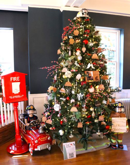 Asheville NC Christmas -Deck The Trees, Black Mountain Fire Department