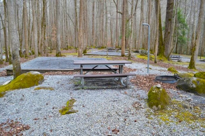 Big Creek Campground Smoky Mountains