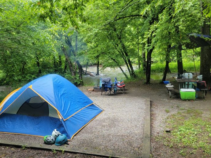 Great Smoky Mountains National Park Camping - Deep Creek Campground