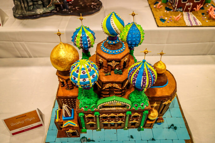 Grandeur Gingerbread House at Omni Grove Park Inn in Asheville NC by Bret Love & Mary Gabbett