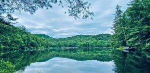 Lake Winfield Scott offers combines water and mountains, by Jennifer Worrel