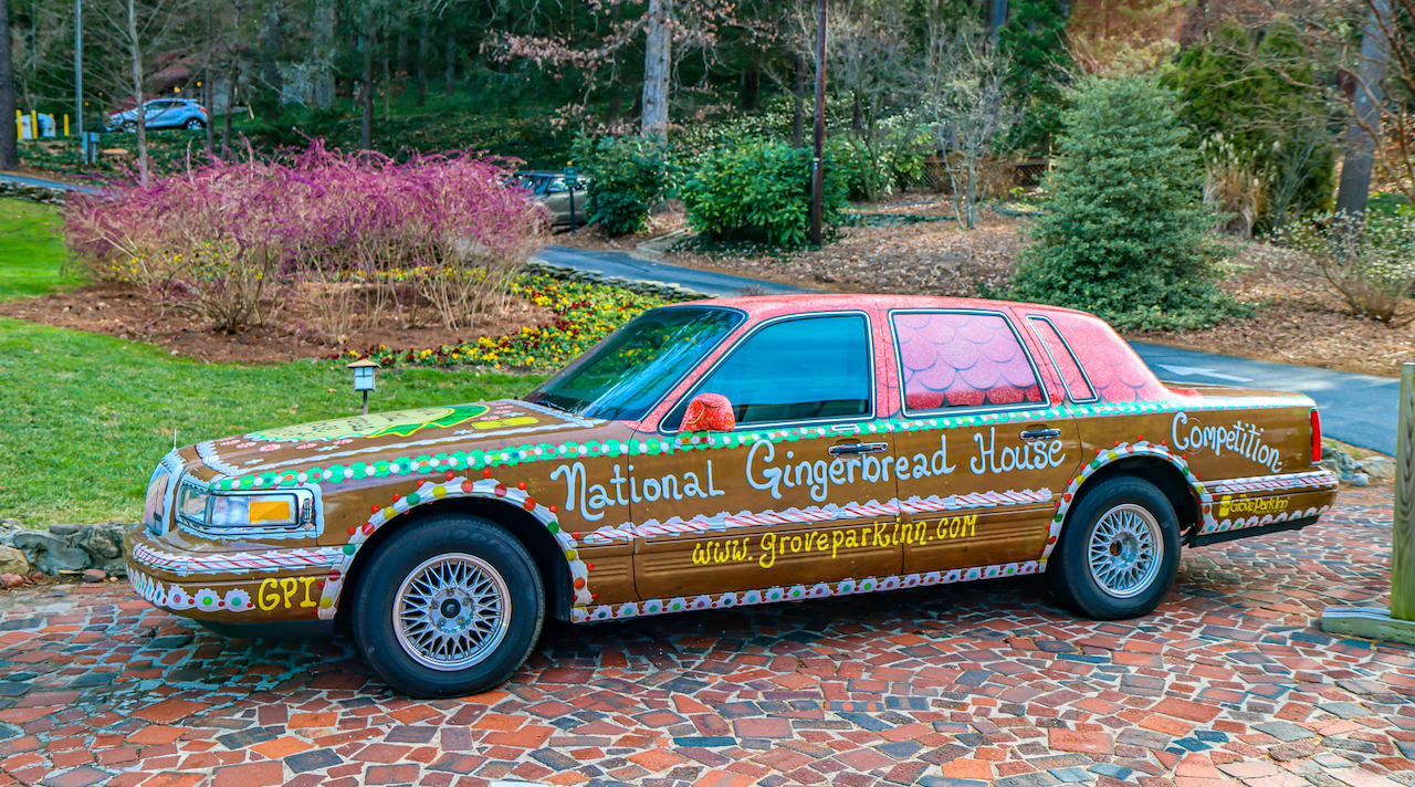 National Gingerbread House Competition at the Omni Grove Park Inn in Asheville NC