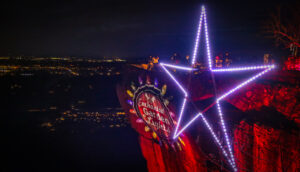 Christmas at Rock City Enchanted Garden of Lights in Lookout Mountain GA