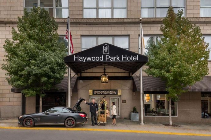 Asheville Romantic Hotels - Haywood Park Hotel