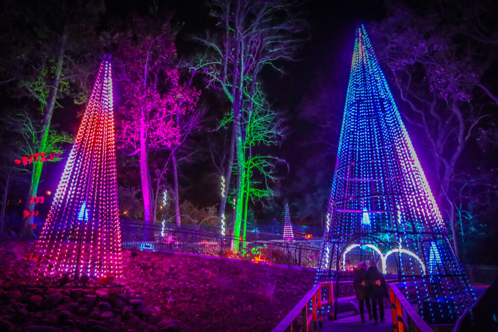 Christmas Fun at Rock City Enchanted Garden of Lights