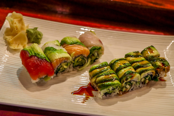Sushi at Sora Japanese Restaurant in Brevard NC
