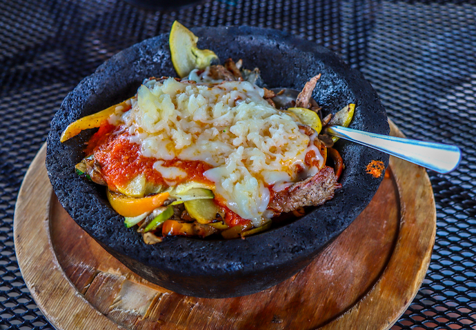 Traditional Mexican food at Quixote Fine Cuisine Restaurant in Brevard NC