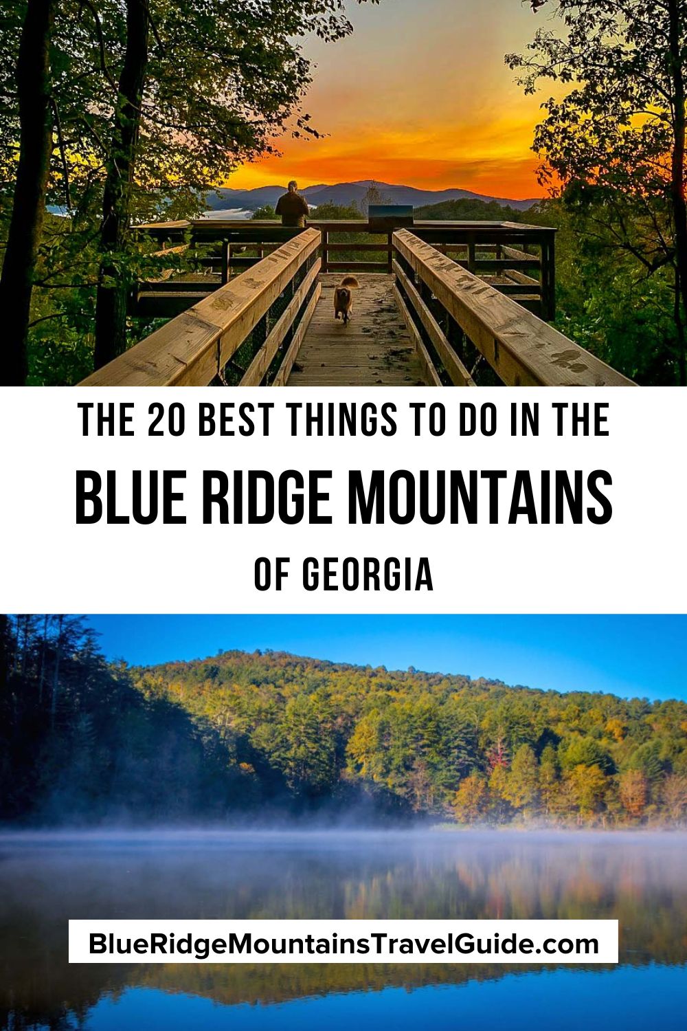 The best things to do in the Blue Ridge Mountains of Georgia, including the top hiking trails, state parks, waterfalls, tourist attractions and more.