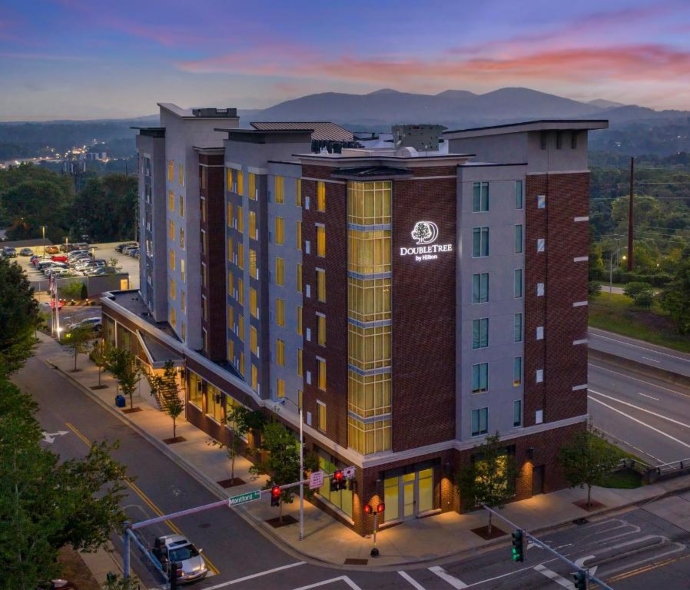 double tree by hilton, hotels in asheville downtown