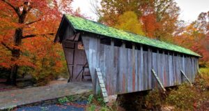 Pisgah Covered Bridge, NC via Canva