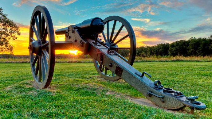 Civil War Virginia - The Chancellor House Site was Federal headquarters during the Battle of Chancellorsville.