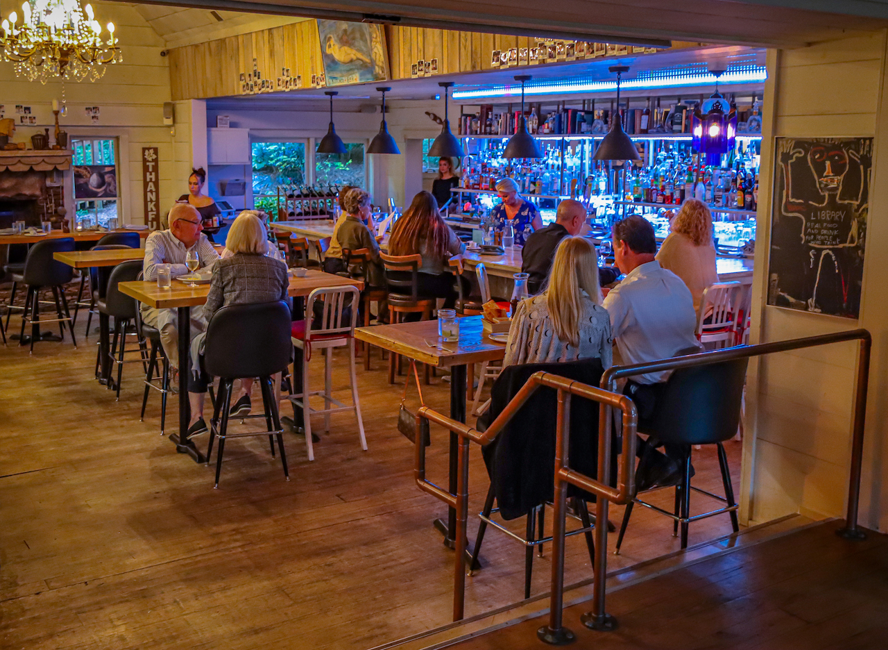 The Library Kitchen + Bar at Sapphire Valley in Cashiers NC