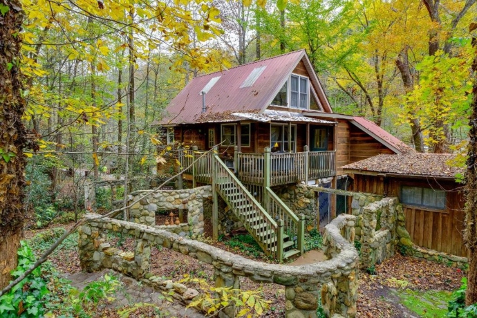 Bear Creak Cabin, cabins in helen ga pet friendly 