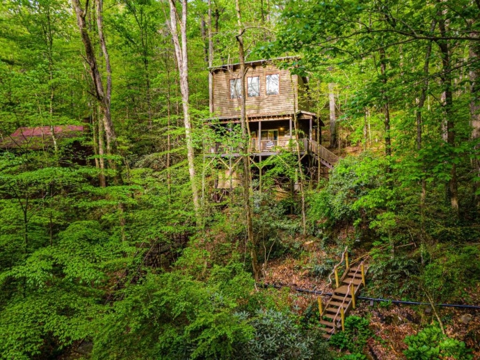 pet friendly cabin helen ga, The TreeHouse