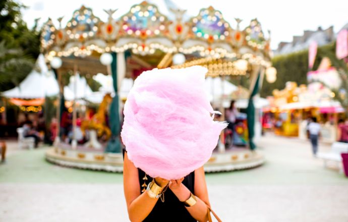 Famous Tennessee foods - Cotton Candy