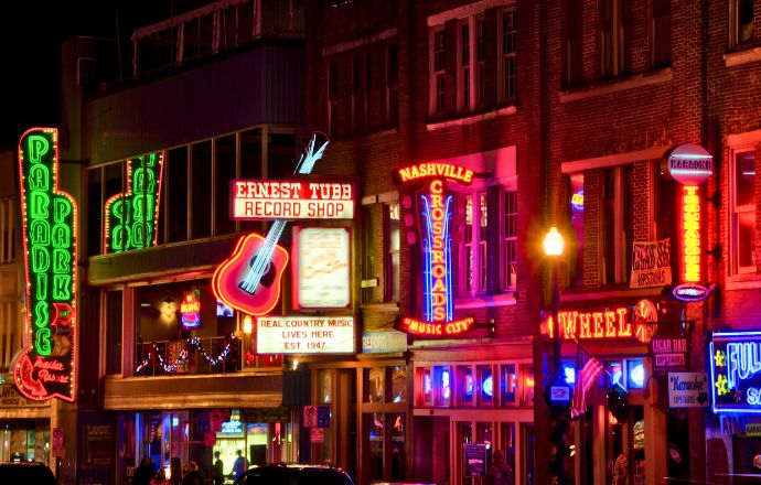 What is Tennessee known for - Nashville Music