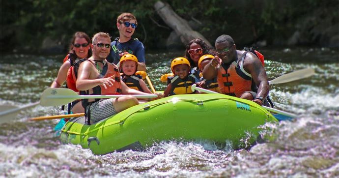 White water rafting in Pigeon Forge TN