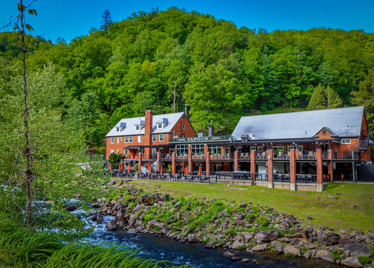 The Historic Tapoco Lodge on the Cheoah River in Robbinsville NC
