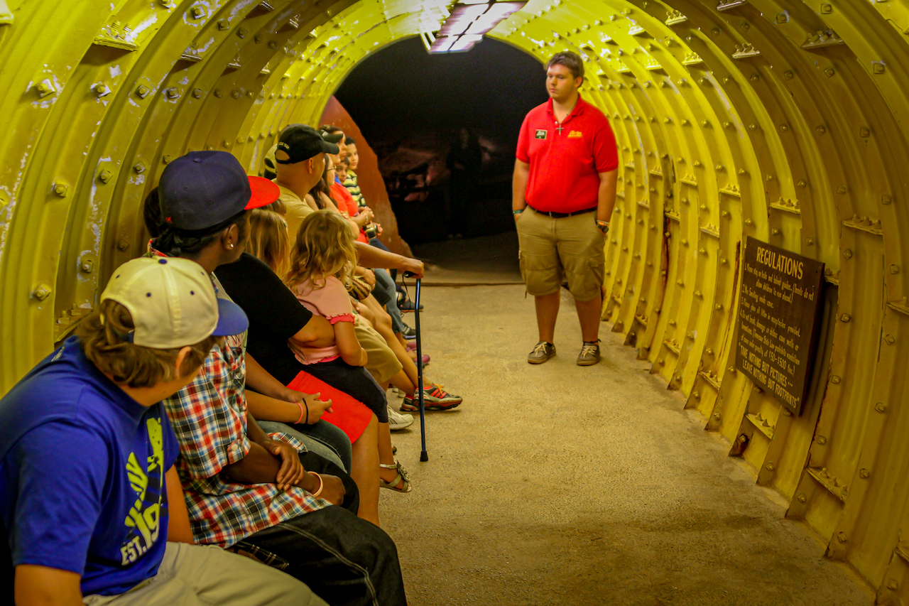 Tour Guide at Craighead Caverns, a.k.a. Lost Sea Adventure Cave in Sweetwater TN
