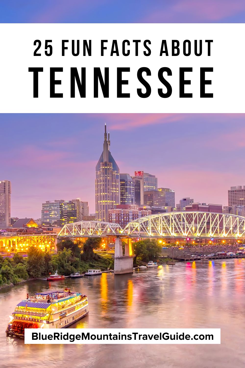 25 Fun Facts about Tennessee State History and Culture including Famous People from Tennessee, Tennessee Landmarks, Tennessee Music and more! | what is Tennessee known for | tennessee state facts | Music in Tennessee | Tennessee songs | Country Singers from Tennessee | Nashville landmarks | Memphis Landmarks | tennessee celebrities | Tennessee food | Famous Tennessee foods | symbols of tennessee | tennessee icons | tennessee fun facts | interesting facts about tennessee |