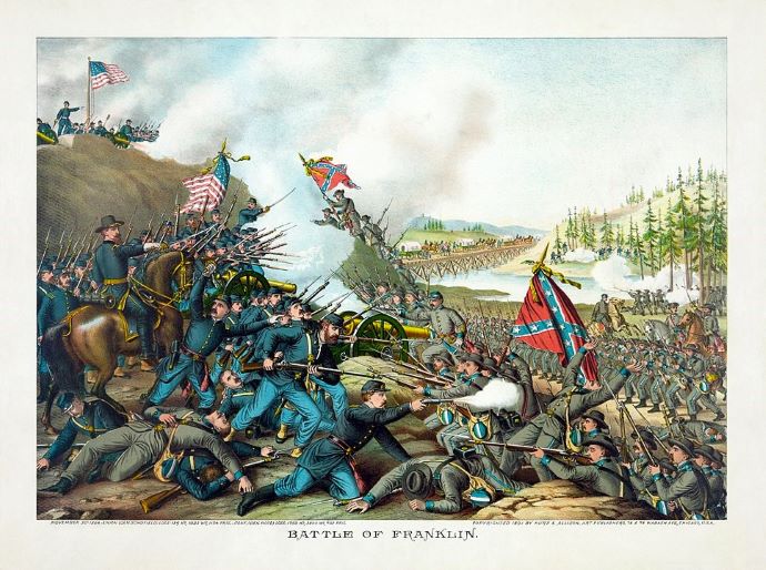 Civil War Tennessee battles - Battle of Franklin TN