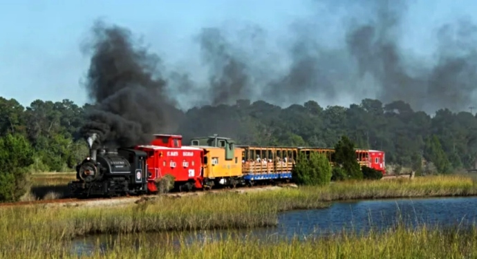 Georgia scenic train rides - Georgia Costal Railway